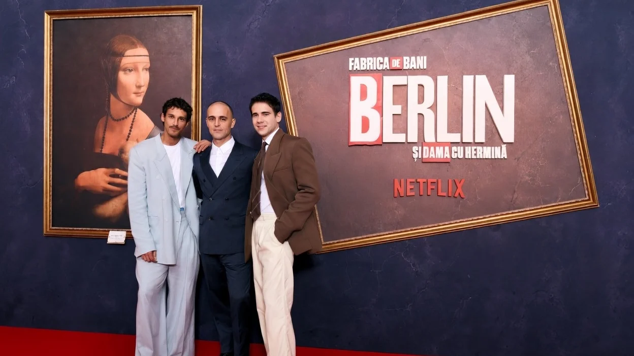 Actorii din serialul Berlin au dezvăluit la București detalii despre încredere și bărbați toxici.