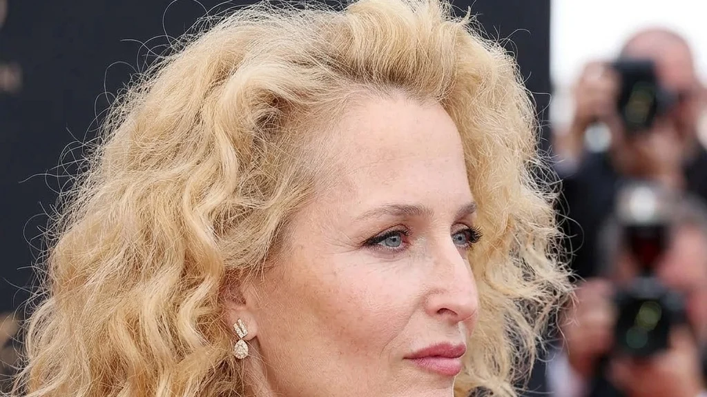 Gillian Anderson, 56, proves that life is way too short for boring hair