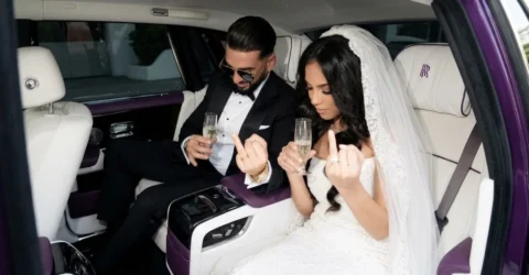 Surpriza uriasa la nunta lui Dorian Popa. Cum a aratat rochia Andreei