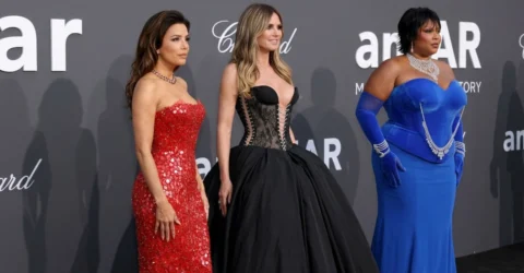 Spectacol total pe covorul roșu de la Cannes. Ce ținute au atras toate privirile joi seara