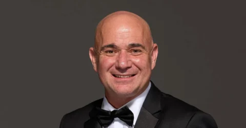 Fiul lui Andre Agassi, Jaden Gil, a apărut public la Roland Garros la 24 de ani. Tânărul a atras privirile alături de tatăl său.