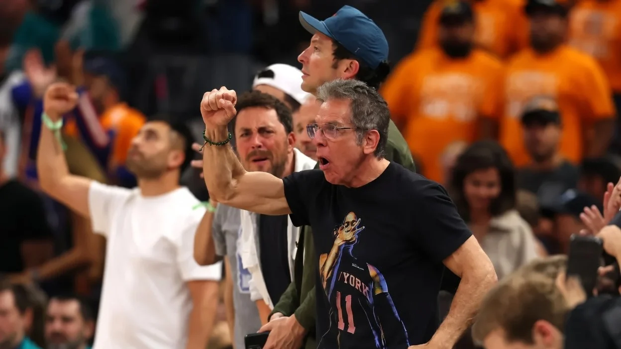 Ben reacts during 2026 NBA Finals