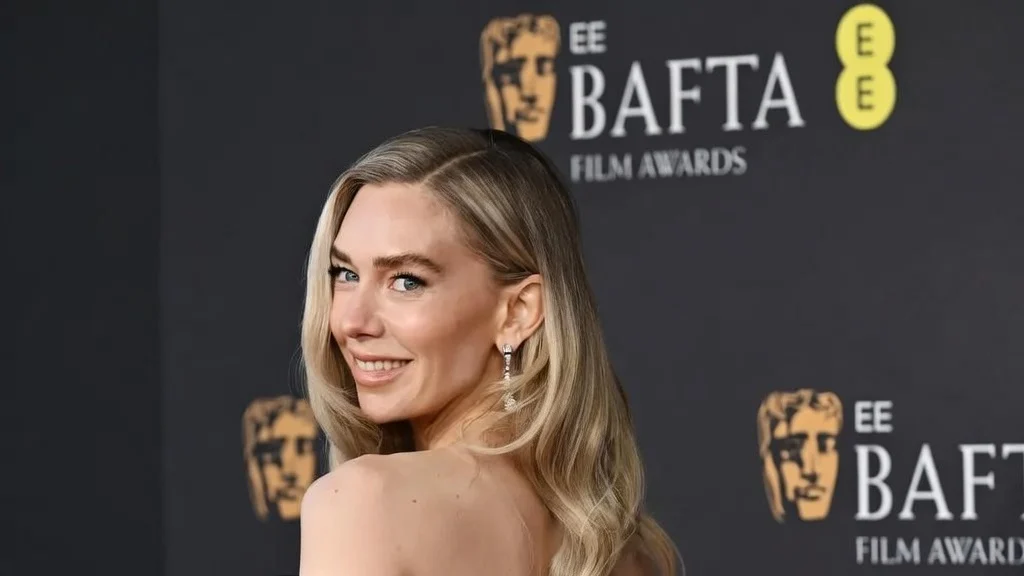 Vanessa Kirby attends the 2025 EE BAFTA Film Awards at The Royal Festival Hall on February 16, 2025 in London, England.