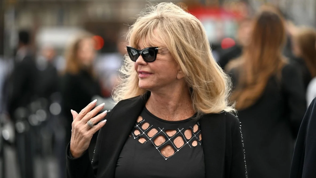 Goldie Hawn, 80 de ani, a susținut premiera fiului său, Wyatt Russell, la Londra.