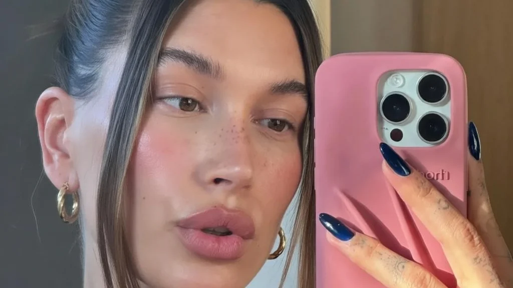 Hailey Bieber's radiant skin secret is a pink $6 'glow mask' from Amazon