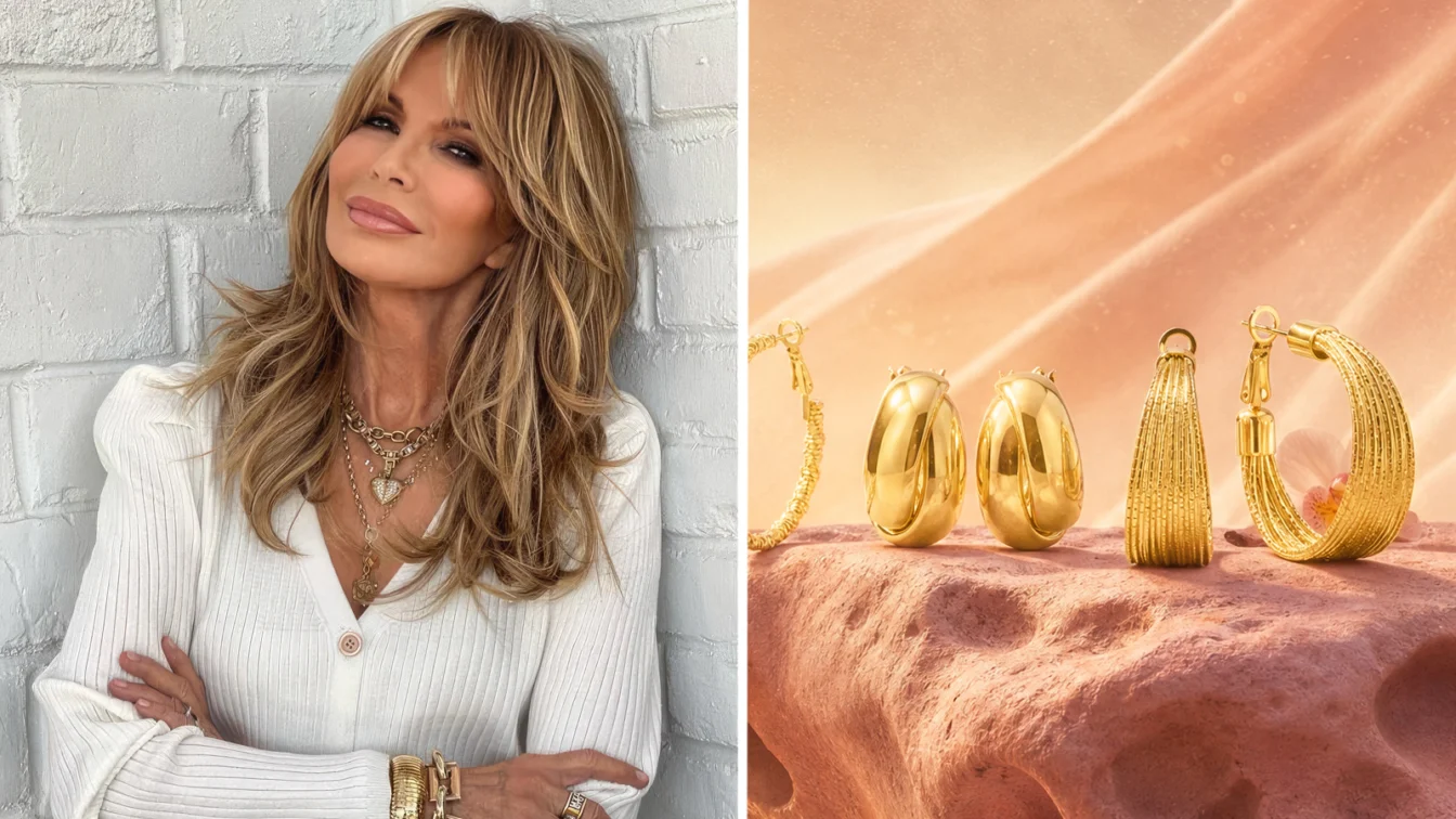 Jaclyn Smith lansează colecție de bijuterii și carte de memorii la 50 de ani de la debut.