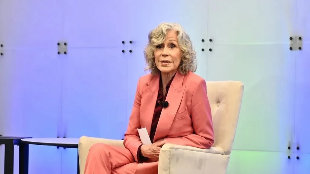 Jane speaks onstage during the 2026 GCAPP Rising Leaders Luncheon