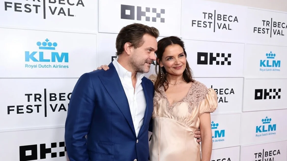 Joshua and Katie appear in Happy Hours together, a movie Katie also wrote and directed