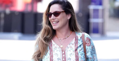 S-a aflat secretul increderii la 46 de ani. Ce rochie superba a purtat Kelly Brook la TV