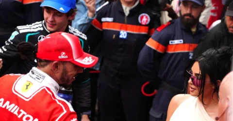 Kim Kardashian, gafă la Monaco. Apariție stânjenitoare la cursa de F1 a lui Lewis Hamilton.