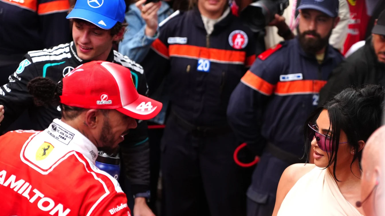 Kim Kardashian, gafă la Monaco. Apariție stânjenitoare la cursa de F1 a lui Lewis Hamilton.