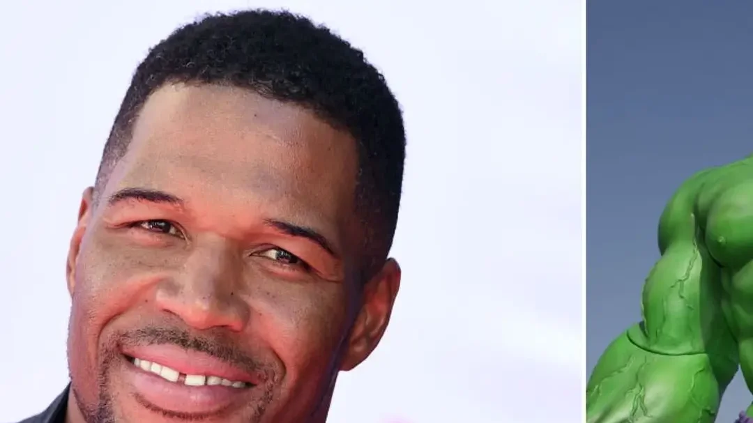 GMA's Michael Strahan shares shirtless photo - and he looks just like the Incredible Hulk
