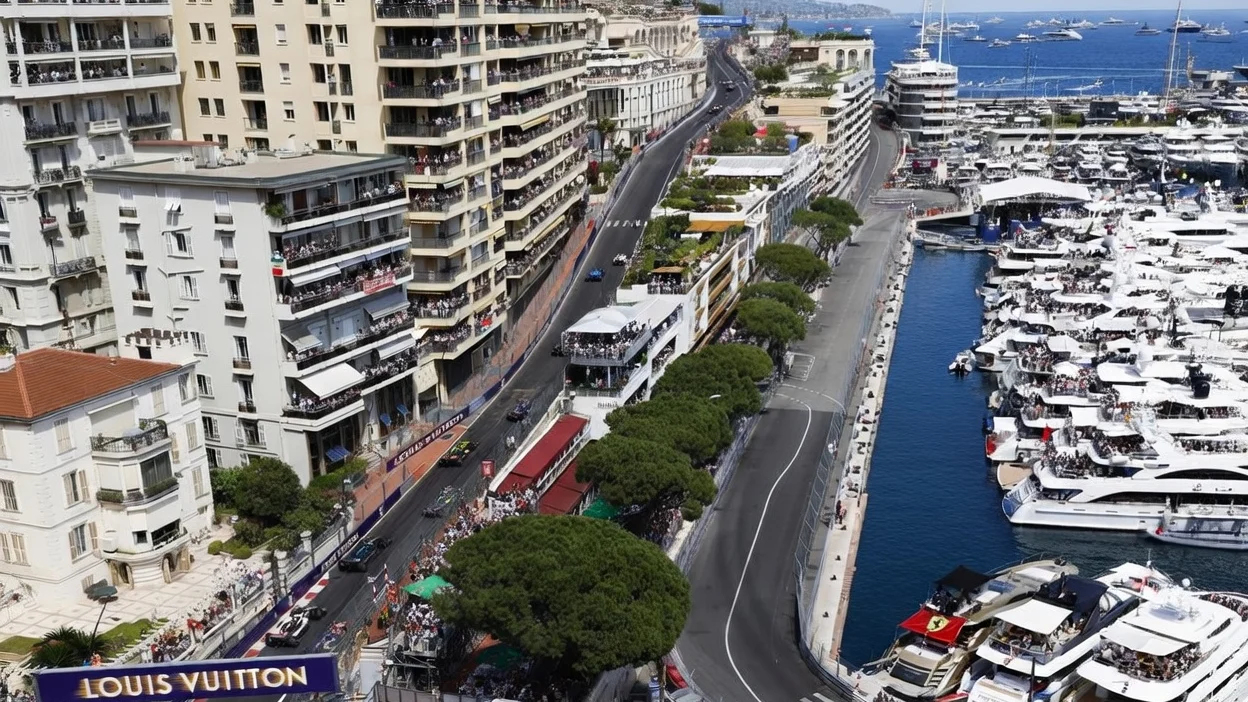 Louis Vuitton sponsorizează Marele Premiu de Formula 1 de la Monaco. Brandul vizează publicul feminin în creștere.