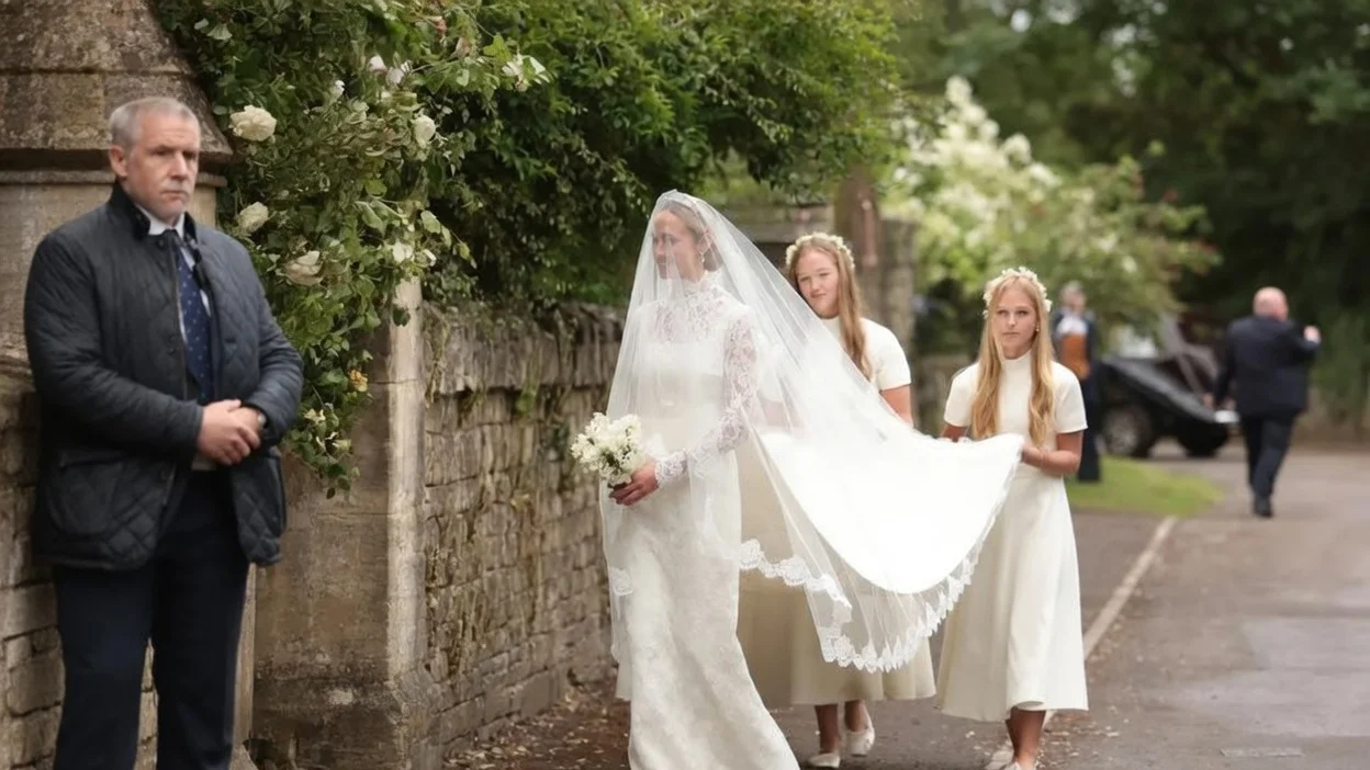 The Wedding of Peter Phillips and Harriet Sperling
