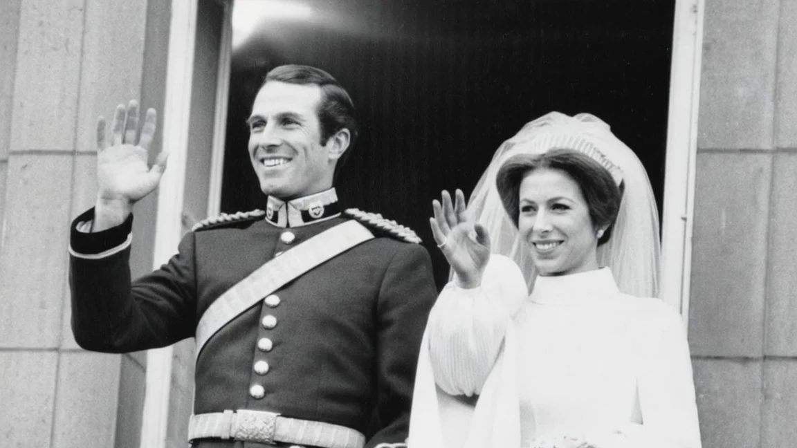 Princess Anne And Capt. Mark Phillips' wedding 1973