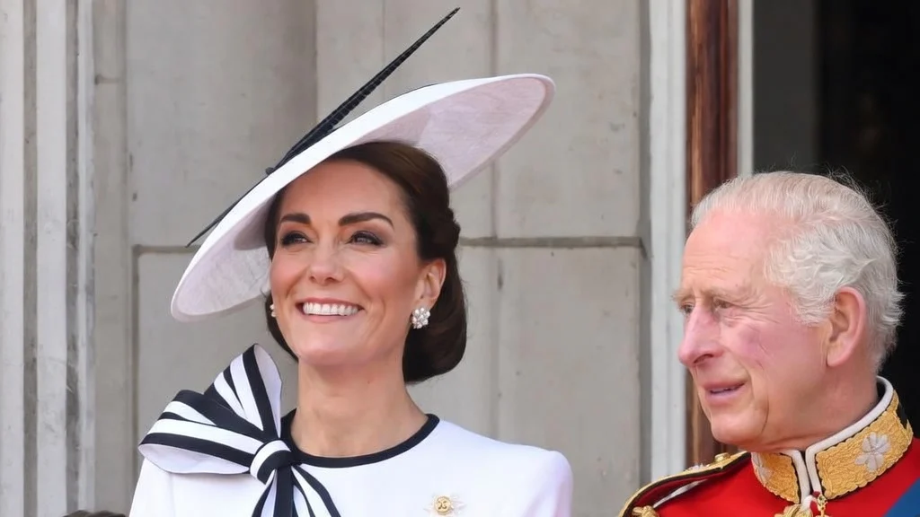 Princess Kate teams up with father-in-law King Charles for poignant cancer reception