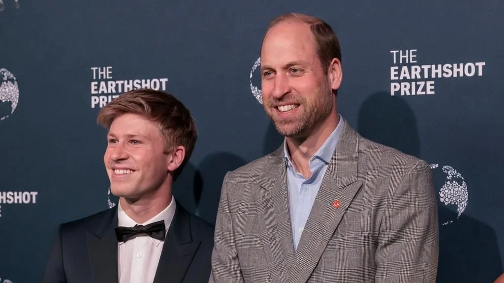 Robert Irwin shares insight into close bond with Prince William following surprise collaboration