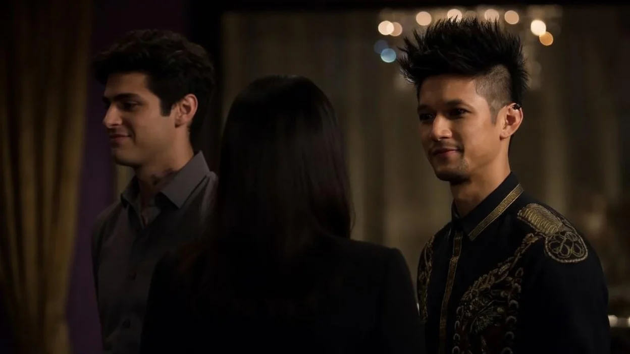 MATTHEW DADDARIO, HARRY SHUM JR IN SHADOWHUNTERS