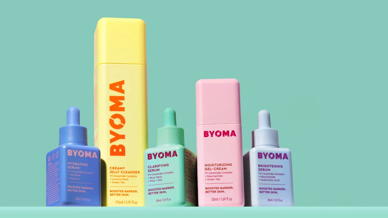 Brandul Byoma, cu cosmetice blânde și ieftine, a depășit 770 milioane dolari în vânzări. A convins femeile să renunțe la rutine agresive.