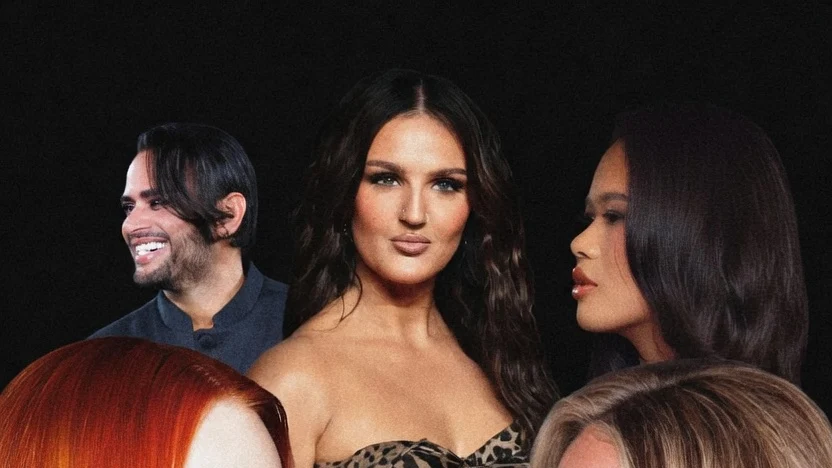Image may contain Toni Garrn Person Photobombing Adult Fashion Face Head Groupshot Photography and Portrait