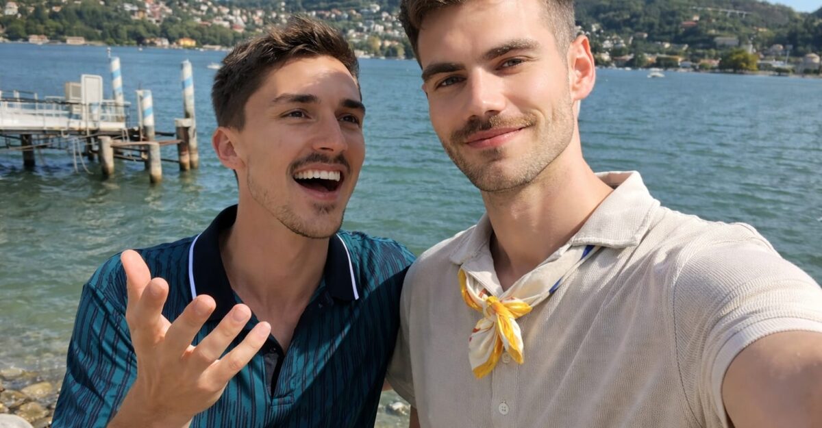 Emil Rengle și Alejandro Fernandez au depășit bariera lingvistică dintre familiile lor.