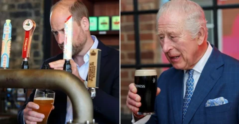 Prințul William, surprins la un pub din Londra. Viitorul monarh a servit bere și pui jerk.