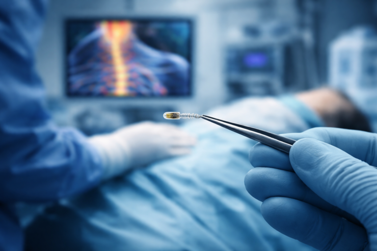 Un dispozitiv medical minuscul ar putea evita operația în durerea cronică. Cum controlează activitatea nervoasă