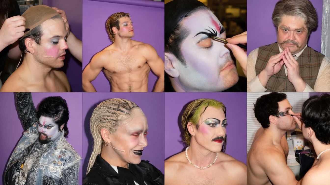 Broadway revoluționează machiajul. Cum schimbă The Rocky Horror Show regulile de beauty.