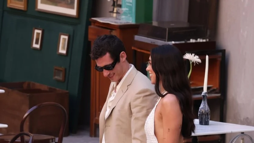 Dua Lipa and Callum Turner wedding