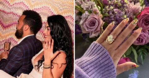 Povestea de iubire care a început pe o aplicatie de dating. Detaliile inelului spectaculos primit de actrita din 911