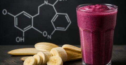Banana din smoothie taie cu până la 84% absorbția flavonolilor