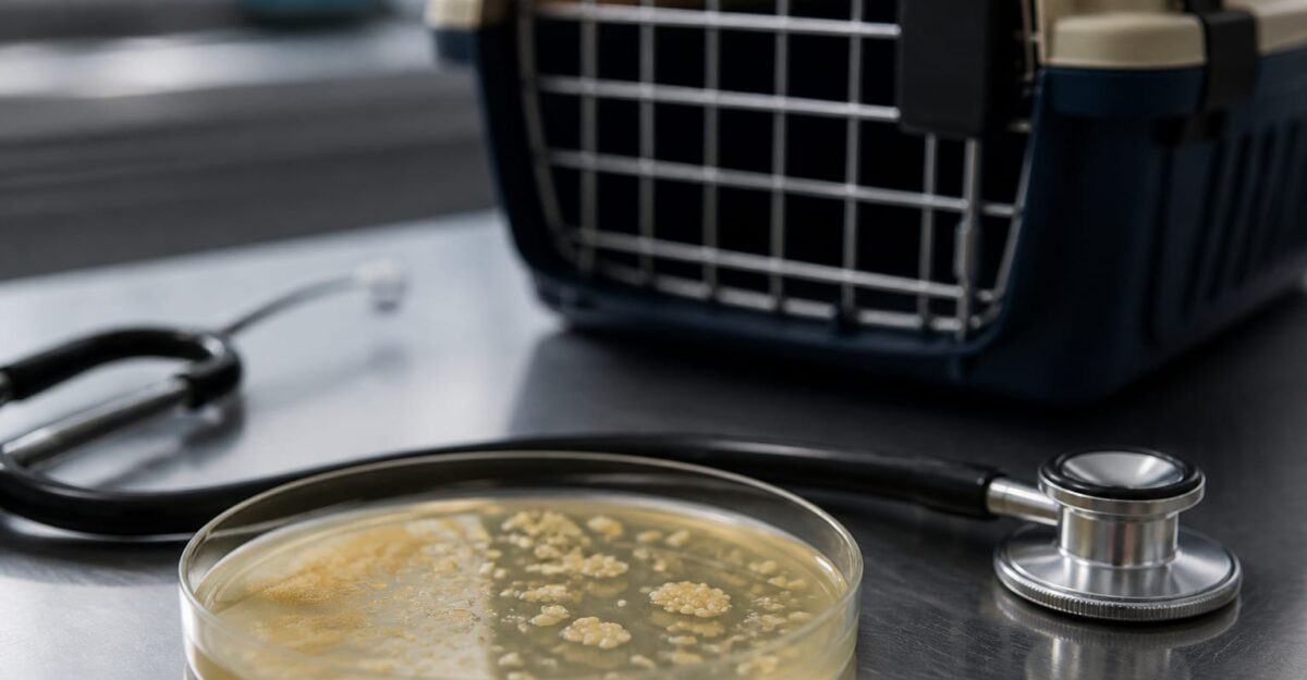 Superbacterii din spitale, detectate la câini și pisici