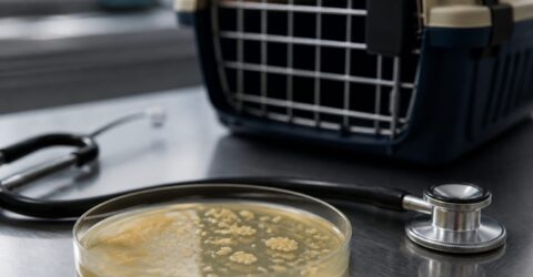 Superbacterii din spitale, detectate la câini și pisici
