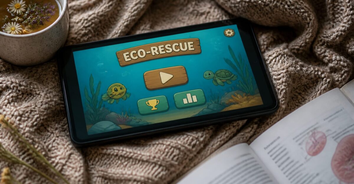 Eco-Rescue, un joc video terapeutic, intră în testare clinică pentru adolescenți cu anxietate