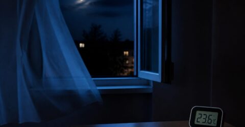 Dormitul cu fereastra deschisă îți poate crește cortizolul noaptea