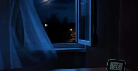 Dormitul cu fereastra deschisă îți poate crește cortizolul noaptea
