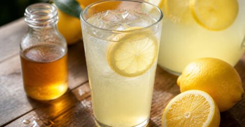 Limonada cu sirop poate urca la 209 kcal pe pahar. Descoperă cum te răcorești vara fără zahăr în plus