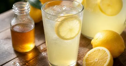 Limonada cu sirop poate urca la 209 kcal pe pahar. Descoperă cum te răcorești vara fără zahăr în plus