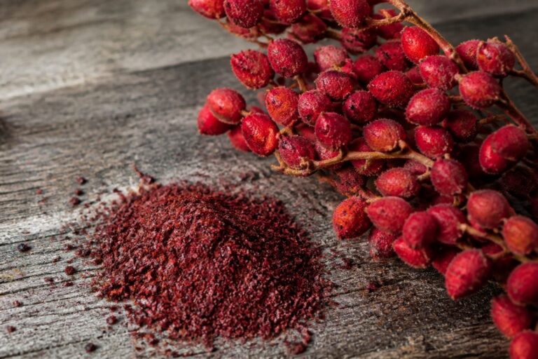 Sumacul, mai mult decât un condiment pentru shaorma. Cercetările arată beneficii pentru piele, digestie și imunitate