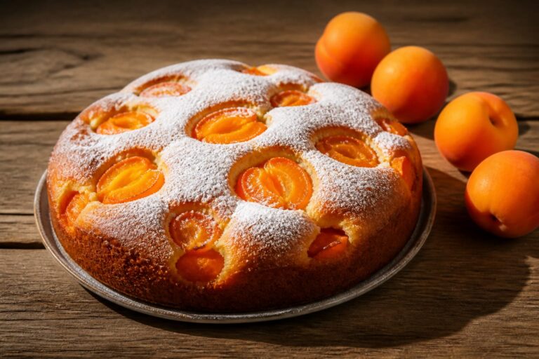Pandișpanul cu caise devine un desert pufos de vară