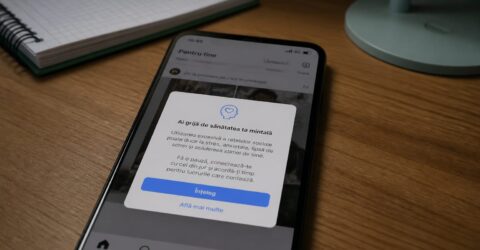 Pot niște mesaje pop-up să-l facă pe adolescentul tău să stea mai puțin pe rețele? Un studiu Stanford spune că da